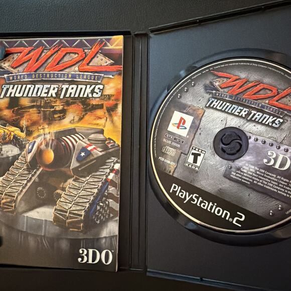 WDL World Destruction League: Thunder Tanks (PlayStation 2 PS2) Tested Complete - Picture 2 of 9